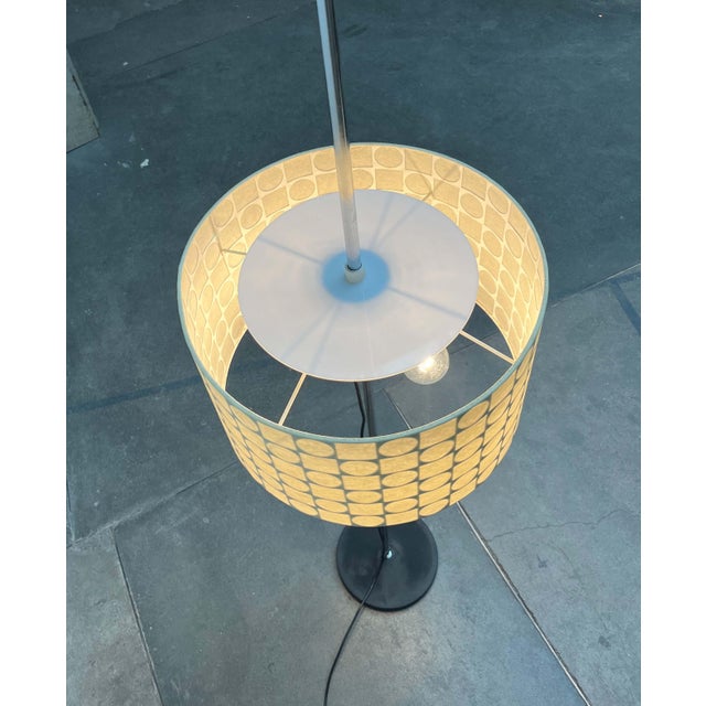 Beige Mid-Century Modern German Pet Cocoon Floor Lamp by Friedel Wauer for Goldkant Leuchten, 1960s For Sale - Image 8 of 18