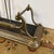 Brass Fireplace Fender + Three-Piece Tool Set, Vintage For Sale In San Francisco - Image 6 of 12