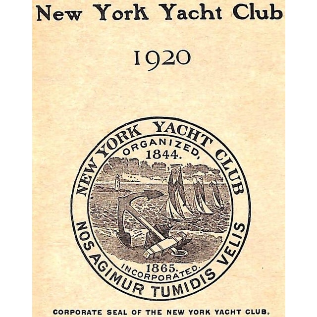 New York Yacht Club 1920 For Sale - Image 4 of 10