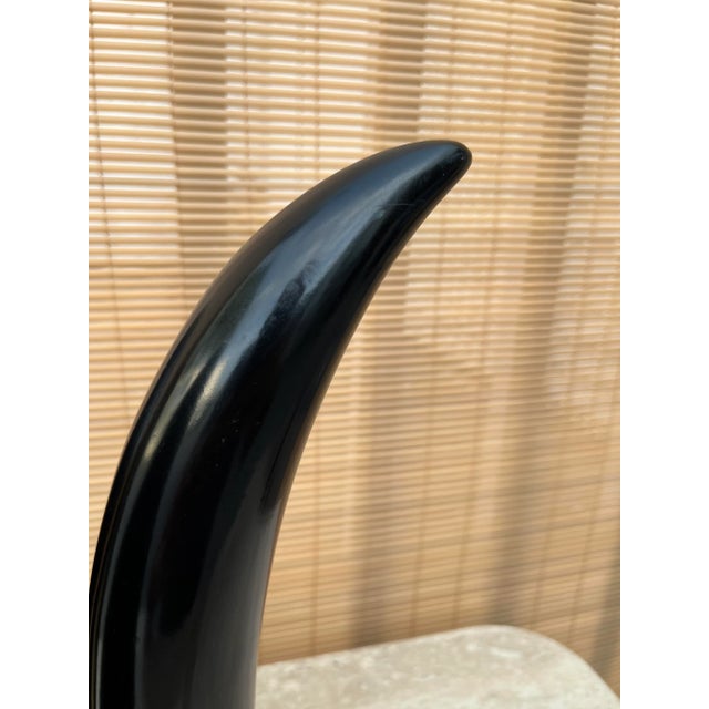 Vintage Mid Century Modern Sculptural Table Lamps (A Pair) For Sale - Image 10 of 12