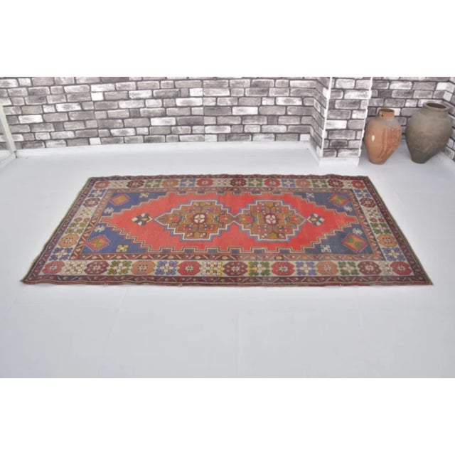 Turkish Oushak Handknotted Area Carpet For Sale - Image 3 of 10
