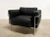 Black Pierre Jeanneret, Charlotte Perriand & Le Corbusier Grand Comfort Lounge Chairs - A Pair For Sale - Image 8 of 12
