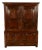Antique 18th Century Welsh Oak Press Livery Housekeepers Cupboard Cabinet Chest 1750 For Sale