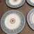 Set of 12 Vintage Wedgwood Florentine Turquoise Bone China Dinner Plates. First introduced in 1931 on a fine bone China...