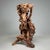 Large Japanese Burl Root Wood Plant Stand, 1920s For Sale - Image 13 of 18