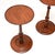 Antique Edwardian Wine Tables, 1900, Set of 2 For Sale - Image 3 of 8