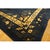 Navy Blue 1900s Floral Deco Blue Navy Antique Chinese Peking Room Size Knotted Wool Rug For Sale - Image 8 of 11