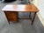 1950s 1950s Midcentury Boomerang-Top Floating Walnut Desk by American of Martinsville For Sale - Image 5 of 16