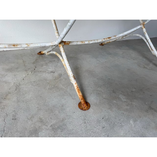 1960’s Vintage Maurizio Tempestini for Salterini “Clamshell” or “Orange Slice” Outdoor Settee For Sale - Image 11 of 11