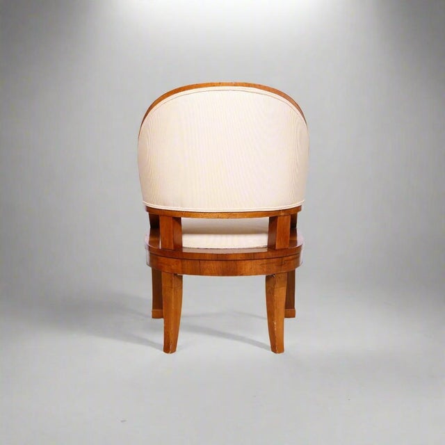 Pair of Antique Biedermeier Cherrywood Armchairs, Attr. to Joseph Danhauser For Sale - Image 18 of 18