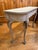 Vintage Carved Distressed Console Table With Ball-Claw-Feet For Sale - Image 10 of 12