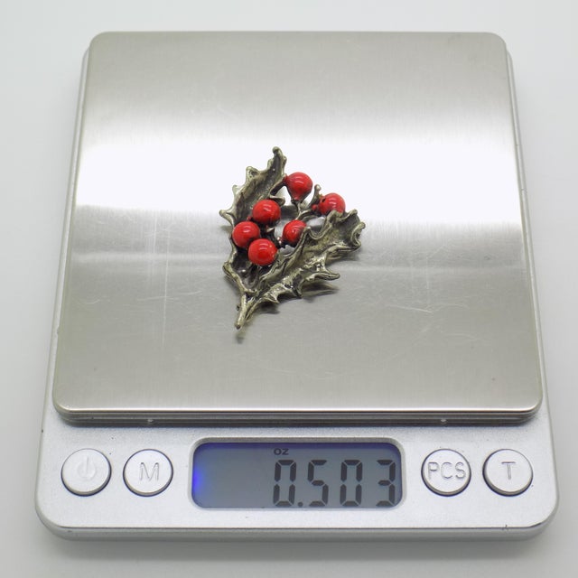 Vintage Italian Handmade Genuine Silver Christmas Decoration Figurine Miniature For Sale - Image 9 of 10