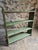 Vintage Pine Open Shelving Unit in Sage Green Paint, 1900 For Sale - Image 15 of 18