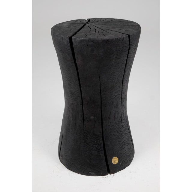 Brutalist Sculptural Side Table by Logniture For Sale - Image 13 of 16