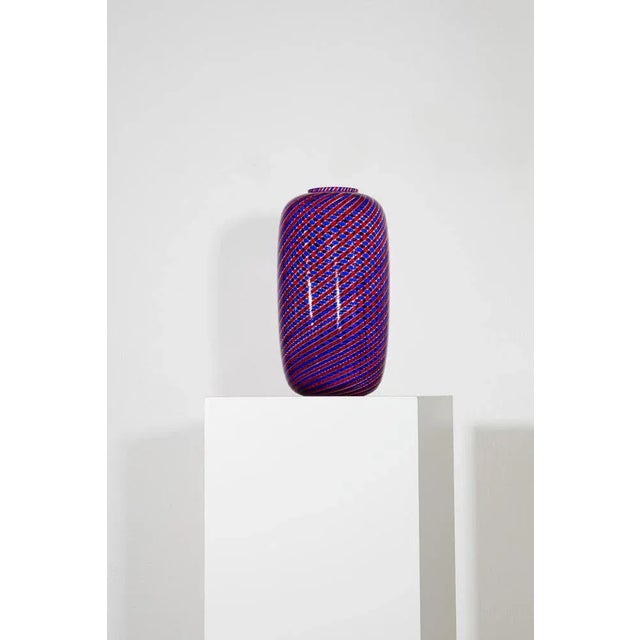 Vase by Paolo Venini for Venini, 1990, in Flawless conditions. Designed 1990 to 1999 This piece has an attribution mark, I...