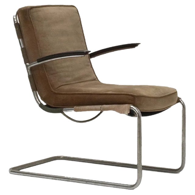 411 Armchair by W.H. Gispen, 1935 For Sale