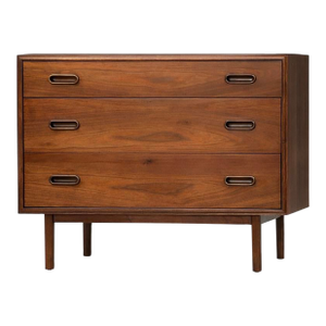 1960s Walnut Dresser Chest by Founders