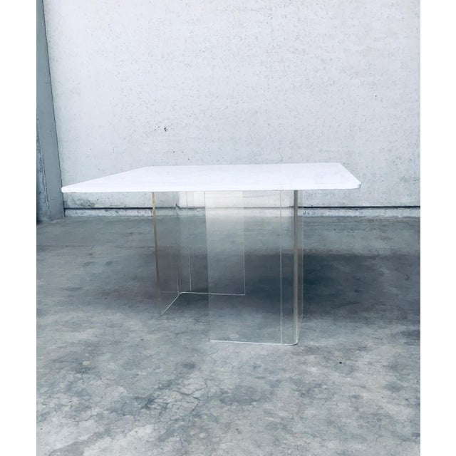 Minimalist Marble Floating Dining Table, Italy, 1970s For Sale - Image 18 of 18