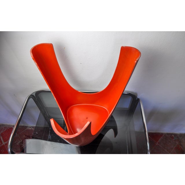 Plastic Red Elephant Stool from Vilmer, Spain, 1980s For Sale - Image 7 of 10