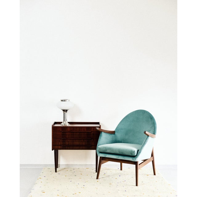 Mid-Century Modern Clam Shaped Chairs, 1970s For Sale - Image 3 of 7