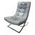 Williams Sonoma Home James Leather Chair For Sale