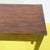 Walnut-Stained Pine Console Table with Straight Legs For Sale - Image 3 of 8