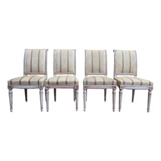 Louis XVI Style Chairs, Set of 4 For Sale