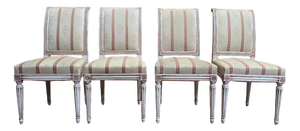 Louis XVI Style Chairs, Set of 4