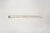 Set of six glass butter knives. Made in Italy 1950s
