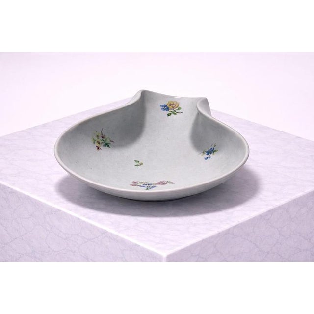 1960s Ceramic Veckla Bowl by Stig Lindberg for Gustavsberg, Sweden, 1960s For Sale - Image 5 of 8