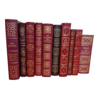 Easton Press Leather Bound Books Set of 10 For Sale