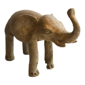 Vintage African Elephant Sculpture