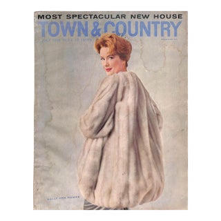 Town & Country July 1958 W/ Sally Ann Howes For Sale
