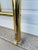 Mid 20th Century Vintage Mid Century Modern Brass Headboard For Sale - Image 11 of 12