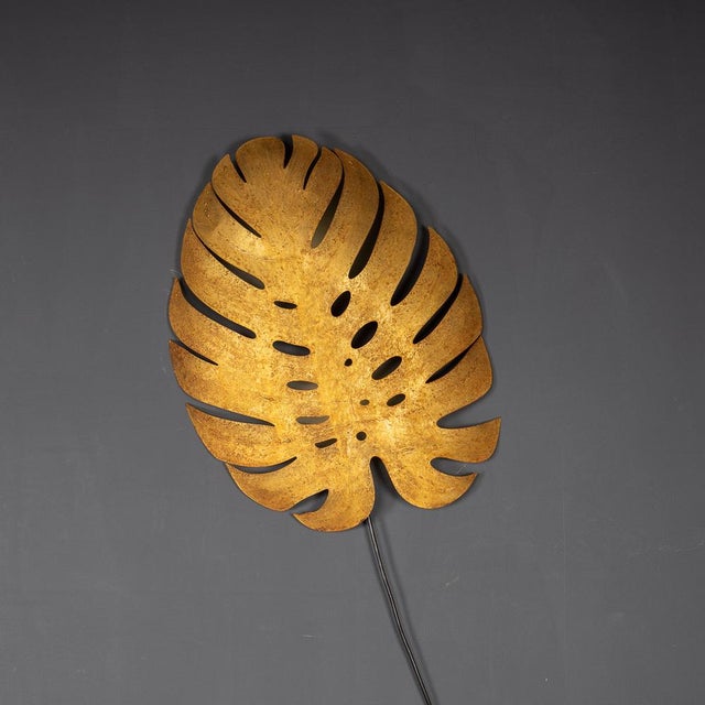 A set of six large Spanish painted metal wall lights, 1970’s. Once lit they creates a rich yet soft light source, a...