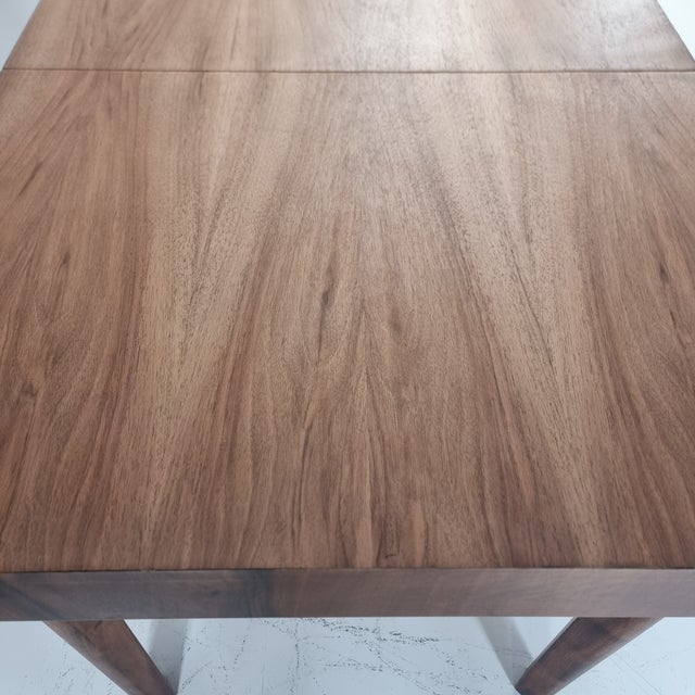 Art Deco Dining Table in Walnut, 1960s For Sale - Image 15 of 16