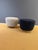 Beige Pair of French Wool Boucle Pouf Dining Stools For Sale - Image 8 of 18