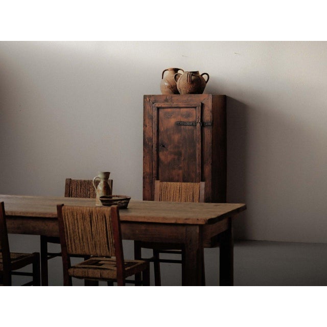 Alpine Folk Art Pine Wardrobe, Piedmont, Italy, 18th Century For Sale - Image 18 of 18