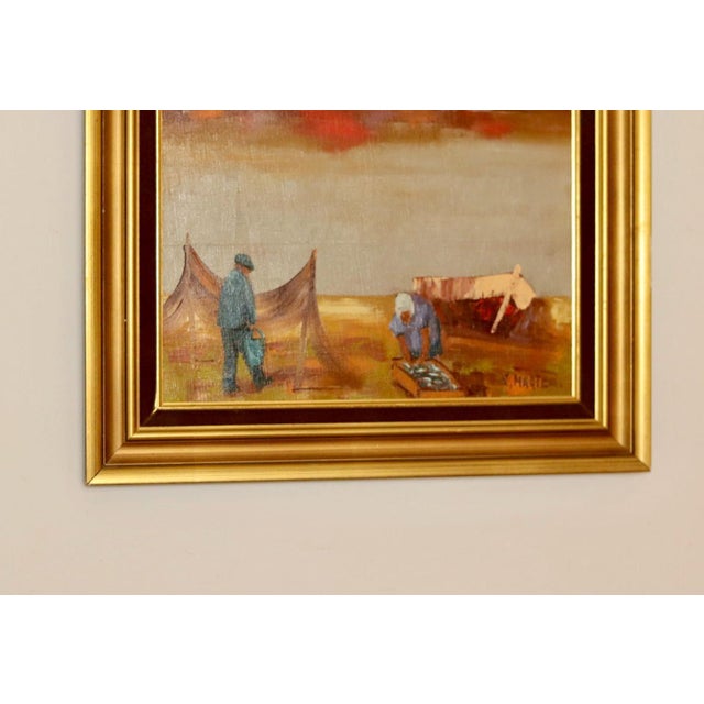 Kai Morten Glud, Sea View, 1950s, Oil, Framed For Sale - Image 7 of 10