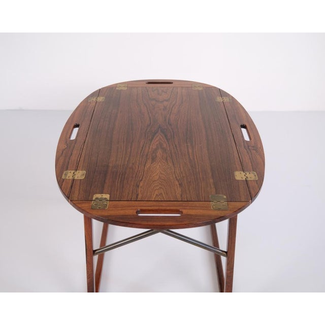 1960s Rosewood Butler Table by Svend Langkilde, 1960s For Sale - Image 5 of 12