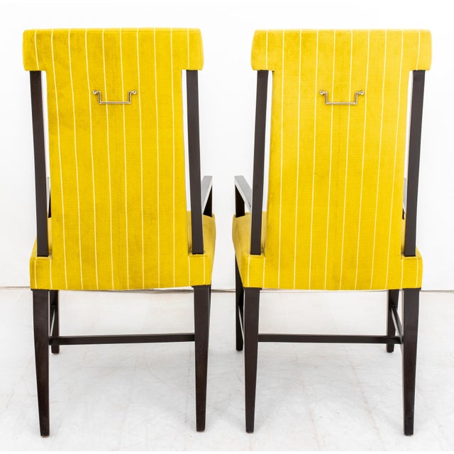Michael Berman "Nora" Arm Chairs, Pair For Sale - Image 10 of 12