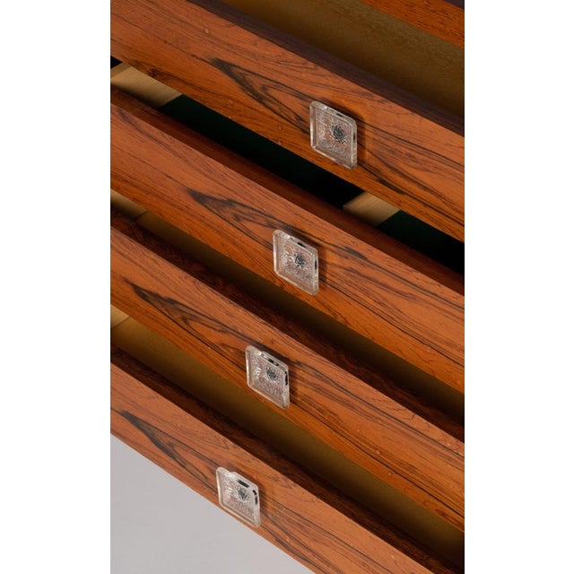 Black Dutch Rosewood Sideboard by Fristho Franeker, 1960s For Sale - Image 8 of 16