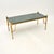 A stunning vintage French brass and marble coffee table, dating from the 1960’s. This is of outstanding quality, the solid...