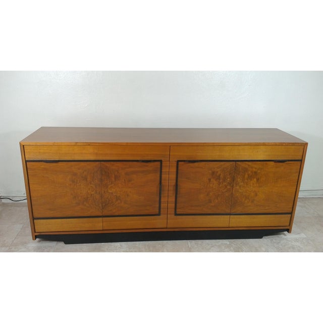 1960s Mid Century Modern Wood Credenza For Sale - Image 9 of 13