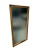 Bernhardt 1960s Bernhardt Campaign Mirror in Brass and Wood For Sale - Image 4 of 4