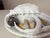 Vintage Handmade Italian White Majolica B. Altman Crab Clam Covered Pottery Dish For Sale - Image 12 of 14