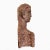 Brown Toni Boni, Virile Bust, 1957, Terracotta Sculpture For Sale - Image 8 of 9