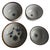Vintage Set of Tonala El Palomar Blue Serving Bowls by Ken Edwards Pottery, 4 Pieces For Sale - Image 14 of 17