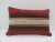 Handmade Striped Red Kilim Pillow Cover For Sale - Image 4 of 4