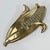 Farmhouse Vintage Brass Corn Cob Motif Receipt Clip For Sale - Image 3 of 7